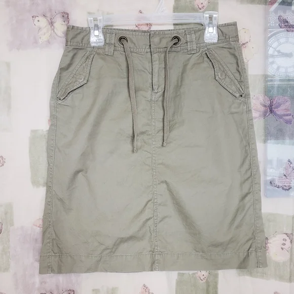 Banana Republic Skirts Banana Republic Khaki Cargo Pencil
